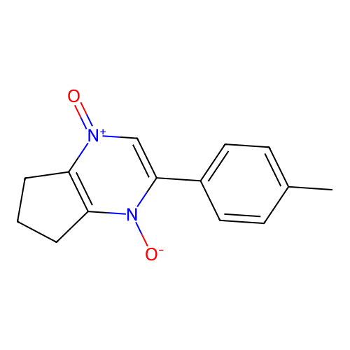 2-(4-methylphenyl)-6,7-dihydro-5H-cyclopenta[b]pyrazine 1,4-dioxide structure