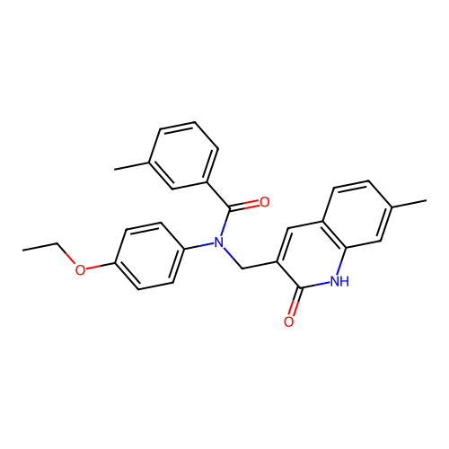 N-(4-ethoxyphenyl)-N-((2-hydroxy-7-methylquinolin-3-yl)methyl)-3-methylbenzamide structure