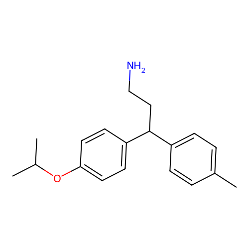 3-(4-Isopropoxyphenyl)-3-(p-tolyl)propan-1-amine structure