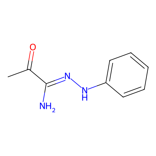 N'-anilino-2-oxopropanimidamide structure