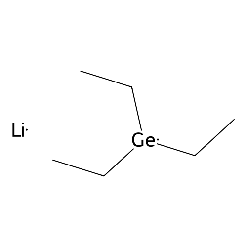 Lithium, (triethylgermyl)- structure