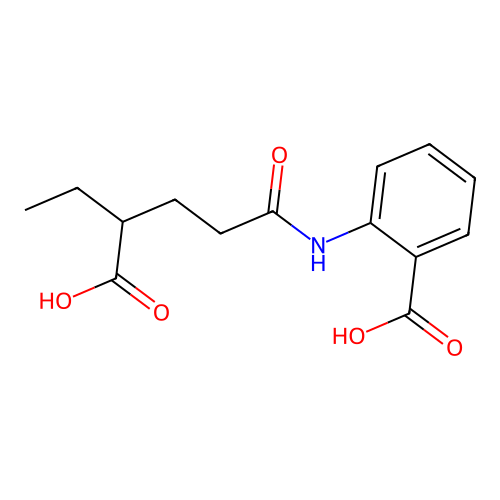 2-[(4-Carboxyhexanoyl)amino]benzoic acid structure