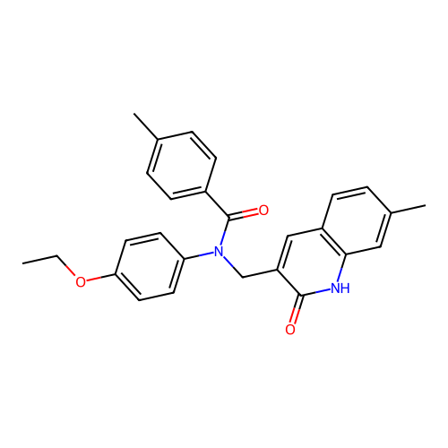 N-(4-ethoxyphenyl)-N-((2-hydroxy-7-methylquinolin-3-yl)methyl)-4-methylbenzamide structure