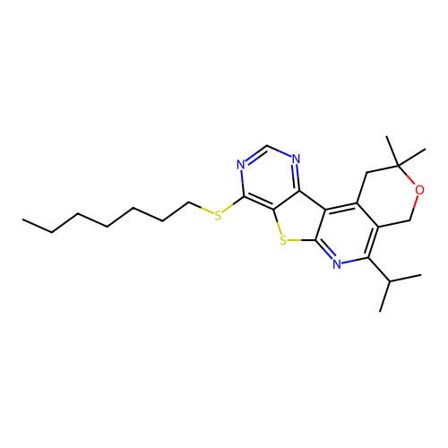 C24H33N3OS2 structure