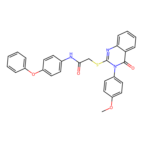2-{[3-(4-methoxyphenyl)-4-oxo-3,4-dihydroquinazolin-2-yl]sulfanyl}-N-(4-phenoxyphenyl)acetamide structure