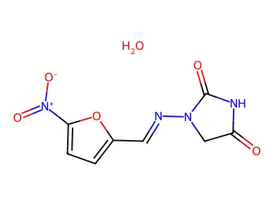 呋喃妥因 structure
