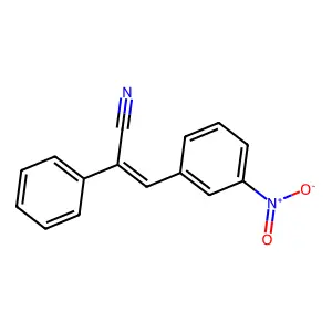 3-(3-Nitrophenyl)-2-phenylprop-2-enenitrile structure