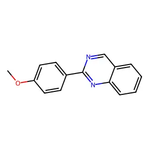2-(4-Methoxyphenyl)quinazoline structure