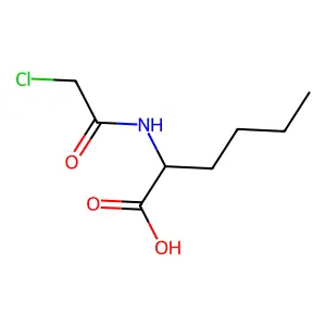 Chloroac-nle-OH structure