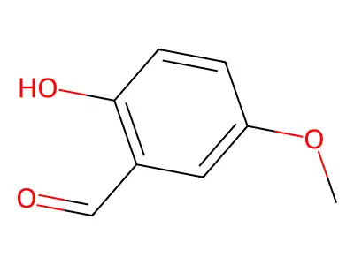 2-羟基-5-甲氧基苯甲醛 structure