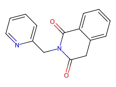2-((Pyridin-2-yl)methyl)-1,2,3,4-tetrahydroisoquinoline-1,3-dione structure