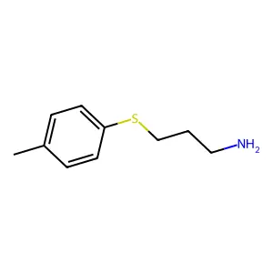 3-[(4-Methylphenyl)thio]-1-propanamine structure