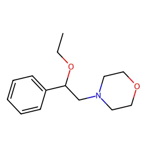 4-(2-Ethoxy-2-phenylethyl)morpholine structure
