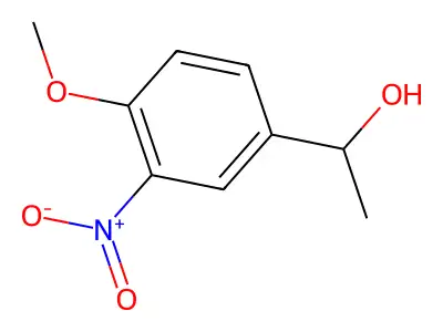 (4-Methoxy-3-nitrophenyl)methanol structure