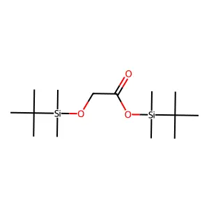 Glycolic acid, diTBDMS structure