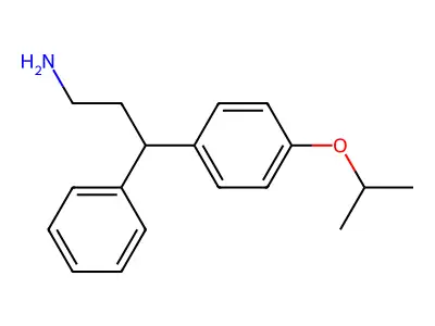 3-(4-Isopropoxy-phenyl)-3-phenyl-propylamine structure
