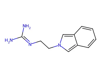 Guanidine, (2-(2-isoindolyl)ethyl)- structure