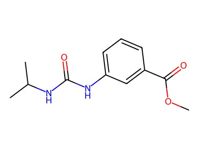 Methyl 3-(3-isopropylureido)benzoate structure