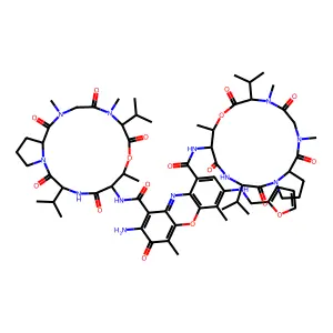 7-((2-Furanylmethyl)amino)actinomycin D structure