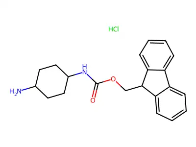 fmoc-trans-1,4-dach hcl structure
