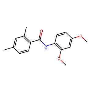 N-(2,4-dimethoxyphenyl)-2,4-dimethylbenzamide structure