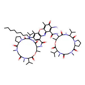 Actinomycin D, 7-(octylamino)- structure
