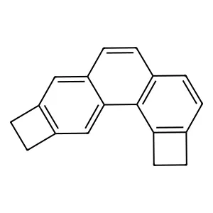 Dicyclobuta(b,g)phenanthrene, 1,2,8,9-tetrahydro- structure