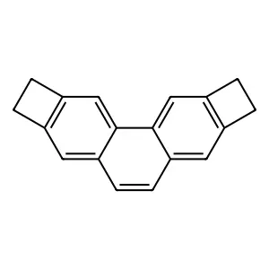 Dicyclobuta(b,h)phenanthrene, 1,2,7,8-tetrahydro- structure
