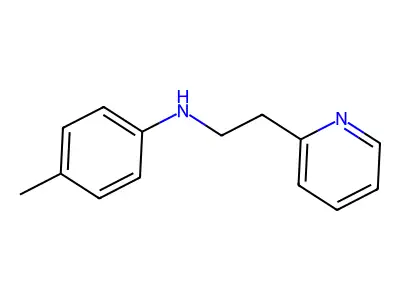 2-(2-(4-Methylanilino)ethyl)pyridine structure