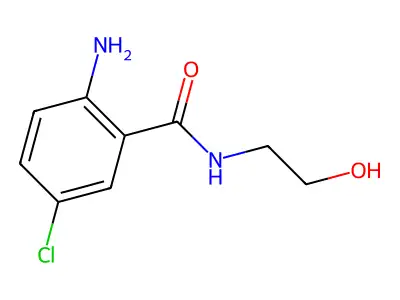 2-Amino-5-chloro-N-(2-hydroxyethyl)benzamide structure