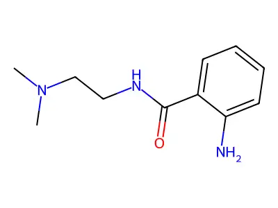 2-amino-N-[2-(dimethylamino)ethyl]benzamide structure