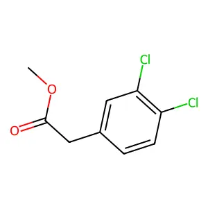 Methyl 2-(3,4-dichlorophenyl)acetate structure