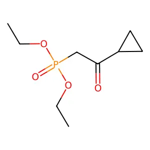 1-Cyclopropyl-2-diethoxyphosphoryl-ethanone structure