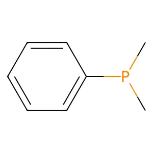 二甲基苯基膦 structure