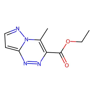 Ethyl 4-methylpyrazolo[5,1-c][1,2,4]triazine-3-carboxylate structure