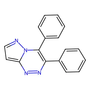 3,4-Diphenylpyrazolo[5,1-c][1,2,4]triazine structure