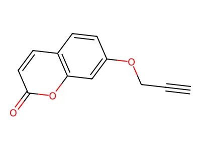 7-(2-Propyn-1-yloxy)-2H-1-benzopyran-2-one structure