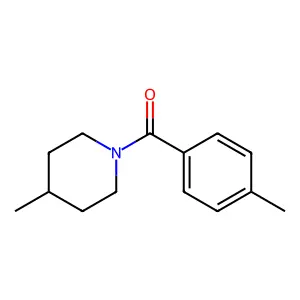 4-Methyl-1-(4-methylbenzoyl)piperidine structure