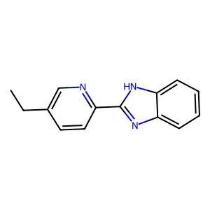 2-(5-Ethyl-2-pyridyl)benzimidazole structure