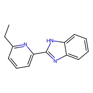 Benzimidazole, 2-(6-ethyl-2-pyridyl)- structure