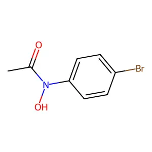 Acetamide, N-(4-bromophenyl)-N-hydroxy- structure