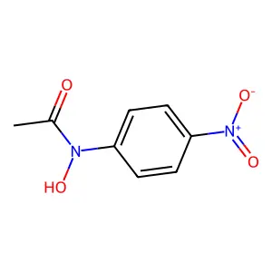 N-乙酰基-4-硝基苯基羟胺 structure