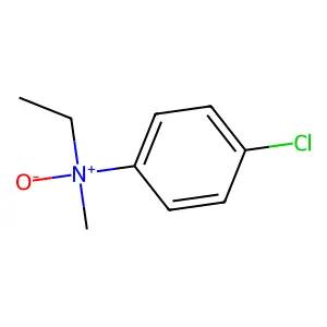 4-氯-N-乙基-N-甲基苯胺N-氧化物 structure