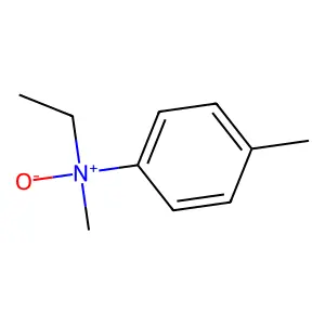 Benzenamine, N-ethyl-N,4-dimethyl-, N-oxide structure