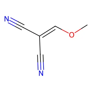 (Methoxymethylene)malononitrile structure