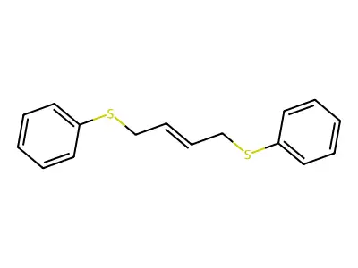 1,4-Bis(phenylthio)-2-butene structure