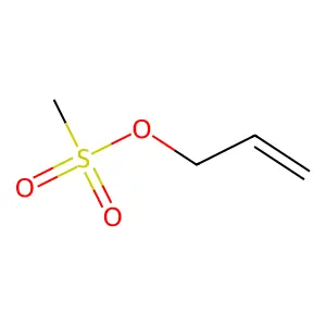 2-丙烯-1-基甲磺酸酯 structure