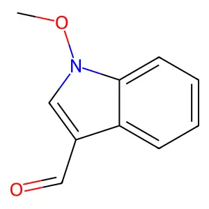 1-methoxy-1H-indole-3-carbaldehyde structure