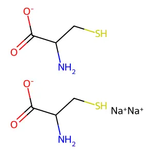 L-Cysteine, disodium salt structure