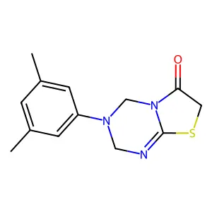 3-(3,5-Dimethylphenyl)-2,4-dihydro-[1,3]thiazolo[3,2-a][1,3,5]triazin-6-one structure